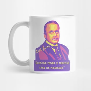 Carl Jung Portrait and Quote Mug